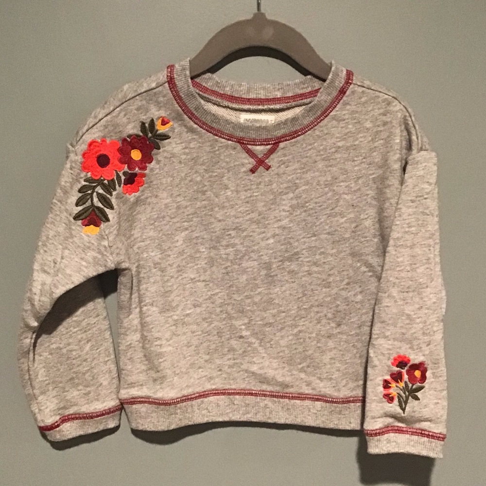 Gymboree embroidered toddler sweatshirt